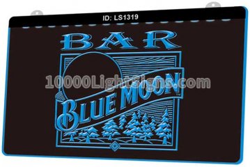 LS1319 Bar Blue Moon Beer