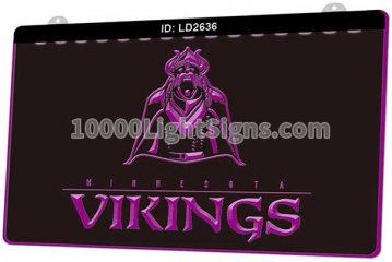 LD2636 Minnesota Vikings NFC NFL Sports