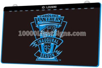 LD2690 Carolina Panthers Football Inaugural Season