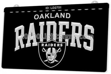 LD2751 Oakland Raiders AFC NFL Sports