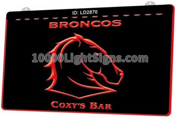 LD2870 Brisbane Broncos Rugby League Football Sports
