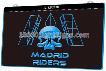 LD2898 Madrid Riders Horse Skull