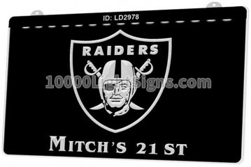LD2978 Oakland Raiders AFC NFL Sports Mitchs 21 st
