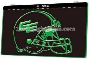 LD2988 Edmonton Eskimos Canadian football Helmet