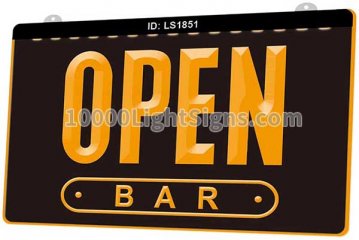 LS1851 Open Bar Beer Drink Cafe Shop