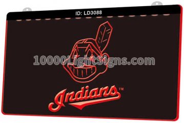 LD3088 Cleveland Indians AL MLB Sports