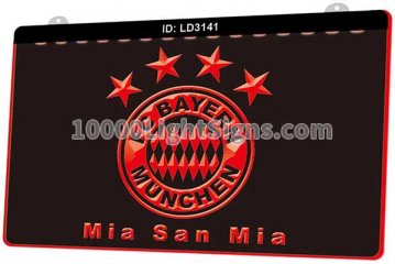 LD3141 FC Bayern Munich Football Mia San