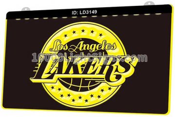 LD3149 Los Angeles Lakers LAL NBA Sports