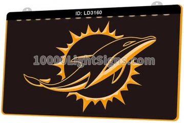LD3160 Miami Dolphins AFC NFL Sports