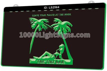 LS2564 The Tiki Bar Leave Your Pants at THe Door
