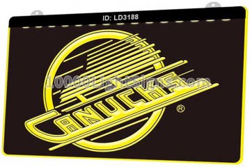 LD3188 Vancouver Canucks VAN NHL Sports Old logo