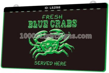 LS2566 Fresh Blue Crabs Served Here