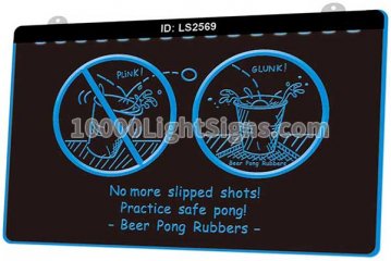 LS2569 Plink Glunk Beer Pong Rubbers