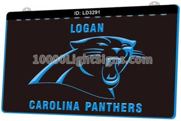LD3291 Carolina Panthers NFC NFL Sports Logan