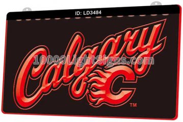 LD3484 Calgary Flames CGY NHL Sports