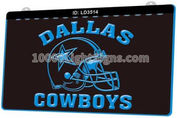 LD3514 Dallas Cowboys NFC NFL Helmet Sports