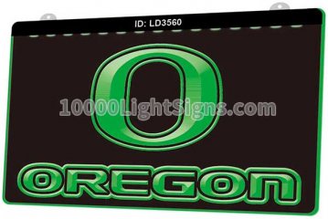 LD3560 Oregon Ducks Football Sports