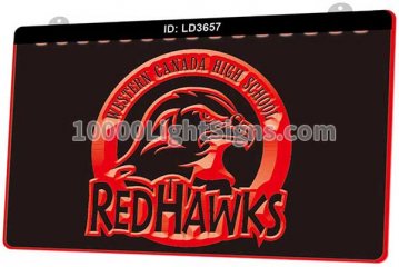 LD3657 Western Canada Hight School Redhawks