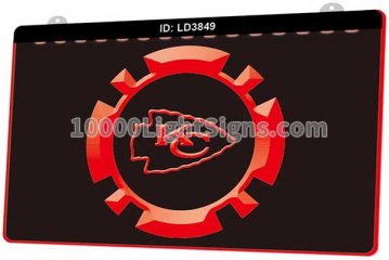 LD3849 Kansas City Chiefs AFC NFL Sports