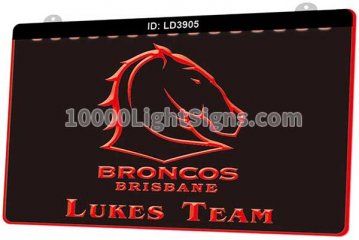 LD3905 Brisbane Broncos Rugby League Football Sports