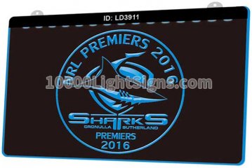 LD3911 Sharks Cronulla Sutherland Premiers 2016 Sports