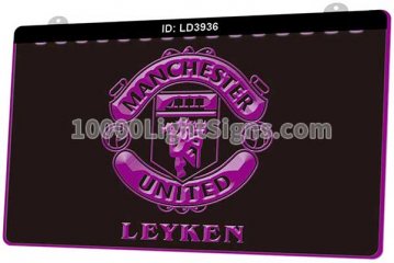 LD3936 Manchester United Football Sports Leyken