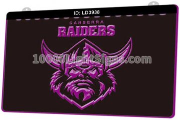LD3938 Canberra Raiders Football Sports