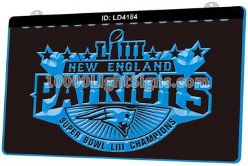 LD4184 Super Bowl LIII Champions New Enland Patriots