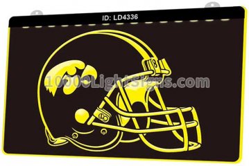 LD4336 Iowa Hawkeyes football Helmet