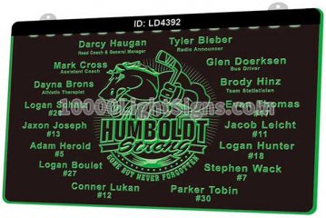 LD4392 Humboldt Strong Gone But Never Forgotten