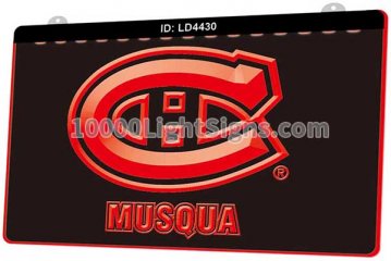 LD4430 Montreal Canadians MTL NHL Sports Musqua