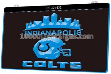 LD4432 Indianapolis Colts AFC NFL Helmet Sports Indianapolis