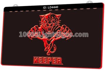 LD4440 Florida Panthers FLA NHL Sports Ice Hockey Keeper