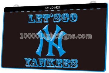 LD4621 New York Yankees AL MLB Sports Man Lets Go