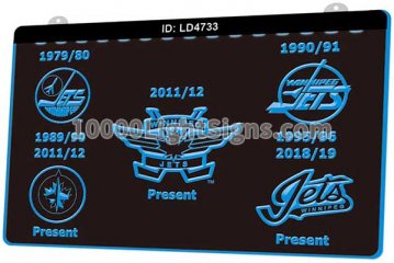 LD4733 Winnipeg Jets WPG NHL Sports