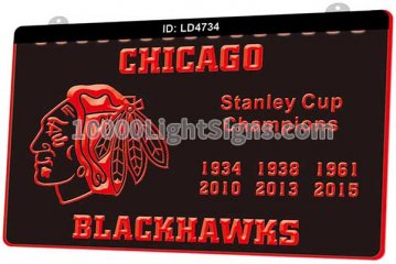 LD4734 Chicago Blackhawks CHI NHL Sports