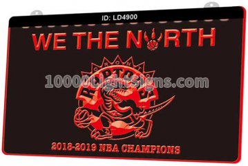 LD4900 Toronto Raptors Basketball We The North 2018-2019 Champions