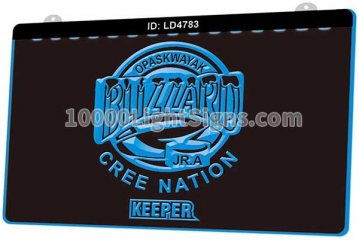 LD4783 Opaskwayak Cree Nation Blizzard Hockey Keeper