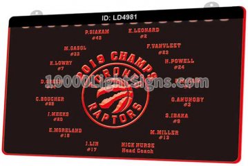 LD4981 Toronto Raptors TOR NBA Sports
