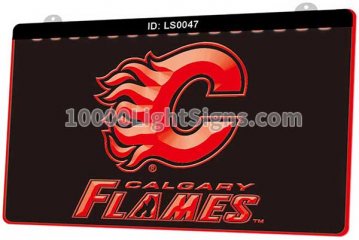 LS0047 Calgary Flames CGY NHL Sports