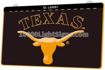 LS0091 Texas Longhorns Football Sports