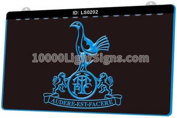 LS0202 Audere Est Facere Tottenham Hotspur FootBall Sports