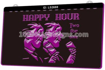LS2688 Happy Hour Tow For One Drinks Beer Bar