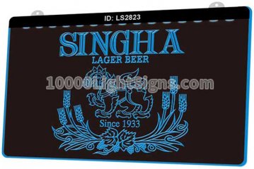 LS2823 Singha Lager Beer Bar