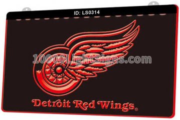 LS0314 Detriot Red Wings DET NHL Sports