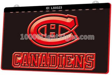 LS0323 Montreal Canadiens Ice Hockey Sports
