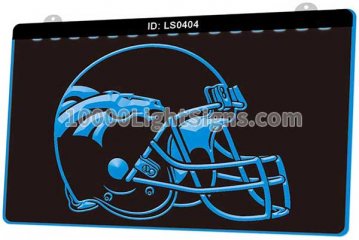 LS0404 Denver Broncos Helmet Sports
