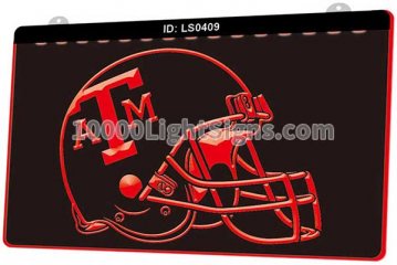 LS0409 Texas A & M Aggies Football Helmet Sports