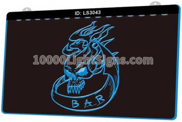 LS3043 Skull Bar