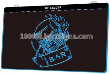 LS3045 Skull Bar